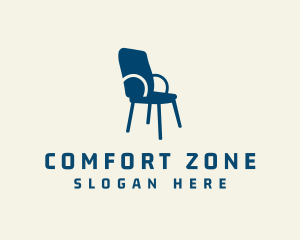 Furniture Chair Seat logo design