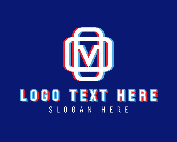 Static Motion Letter M  logo