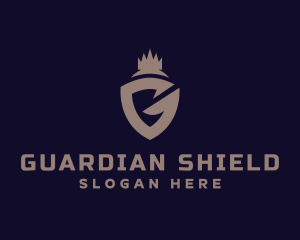 Royal Crown Shield  logo design