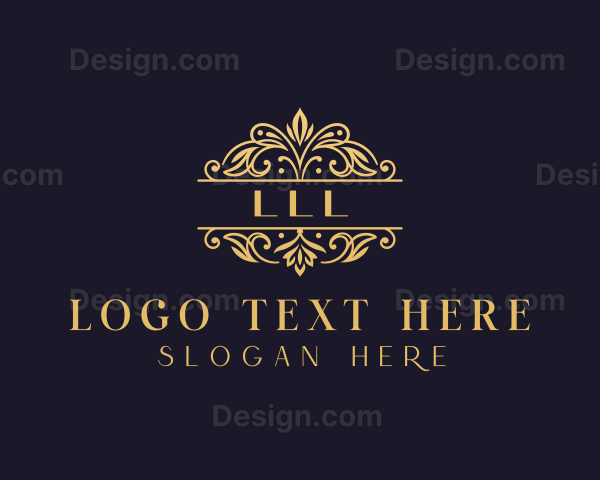 Stylish Wedding Event Logo