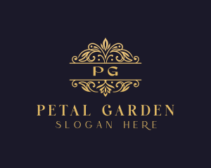 Stylish Wedding Event logo design