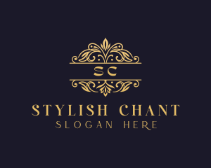 Stylish Wedding Event logo design