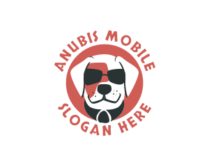 Sunglasses Pet Dog logo design