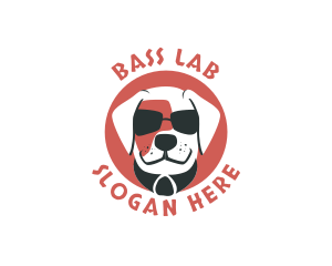 Sunglasses Pet Dog logo design