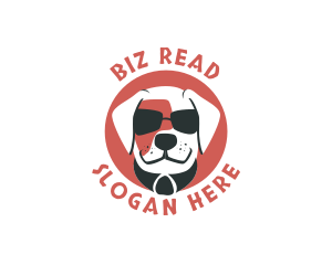 Sunglasses Pet Dog logo design