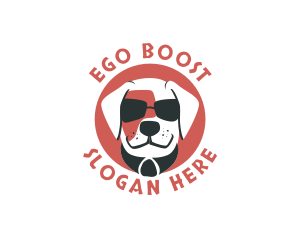 Sunglasses Pet Dog logo design