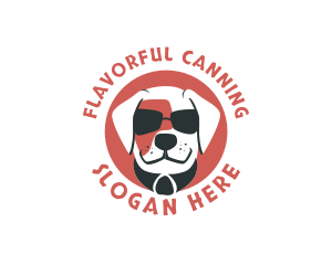 Sunglasses Pet Dog logo design