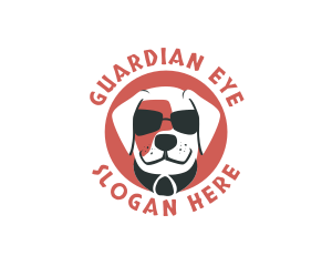 Sunglasses Pet Dog logo design