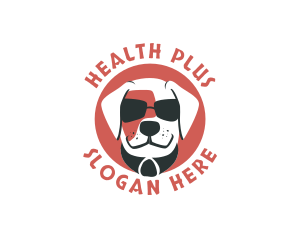 Sunglasses Pet Dog logo design