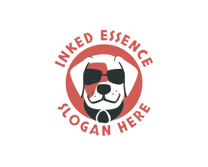 Sunglasses Pet Dog logo design