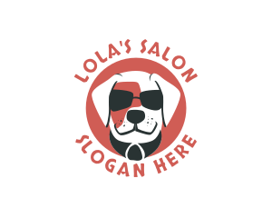 Sunglasses Pet Dog logo design