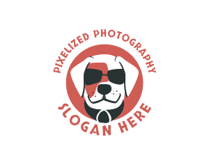 Sunglasses Pet Dog logo design