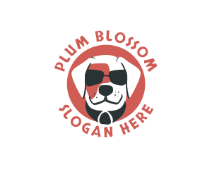 Sunglasses Pet Dog logo design