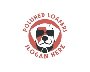 Sunglasses Pet Dog logo design