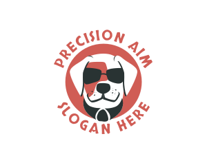 Sunglasses Pet Dog logo design