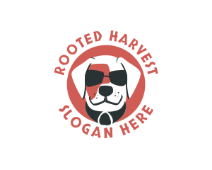 Sunglasses Pet Dog logo design