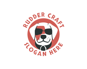 Sunglasses Pet Dog logo design