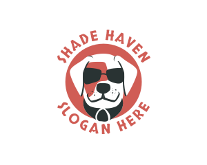 Sunglasses Pet Dog logo design