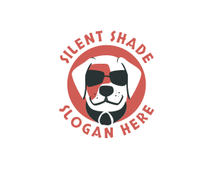 Sunglasses Pet Dog logo design