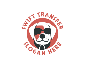 Sunglasses Pet Dog logo design