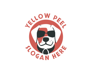 Sunglasses Pet Dog logo design