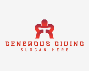 Sumo Wrestler Athlete Logo