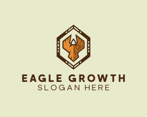 Flying Eagle Aviary logo design