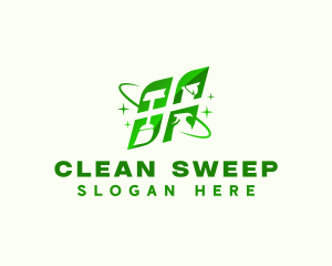 Cleaning Sanitation Housekeeping logo design