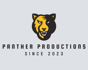 Wild Panther Head logo design