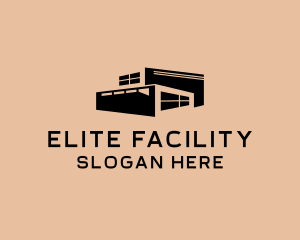 Warehouse Storage Building logo design