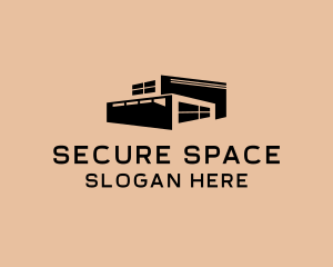 Warehouse Storage Building logo design