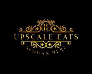 Luxury Catering Culinary logo design