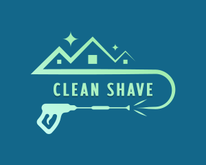 Power Washer Cleaning logo design