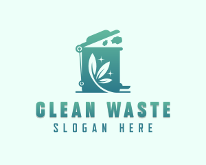 Eco Garbage Can logo design