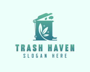 Eco Garbage Can logo design