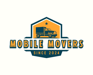 Delivery Truck Vehicle logo design