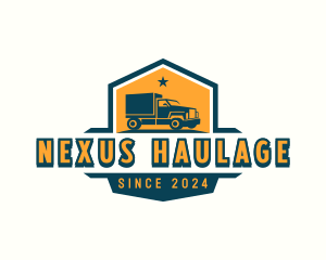 Delivery Truck Vehicle logo design