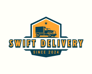 Delivery Truck Vehicle logo design