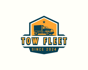 Delivery Truck Vehicle logo design