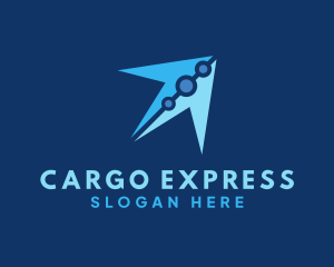 Arrow Express Courier logo design