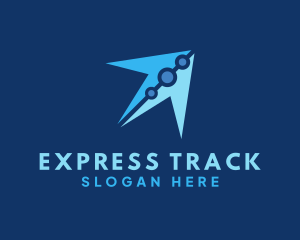 Arrow Express Courier logo design