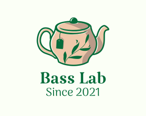 Herbal Tea Teapot logo design