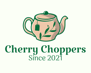 Herbal Tea Teapot logo design