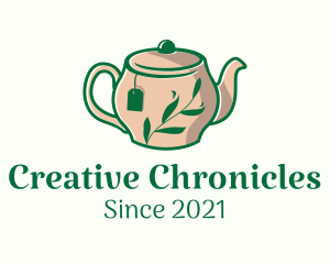 Herbal Tea Teapot logo design