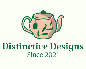 Herbal Tea Teapot logo design