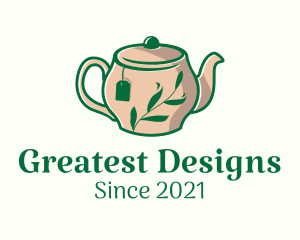 Herbal Tea Teapot logo design