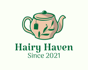 Herbal Tea Teapot logo design