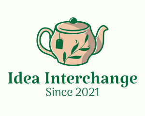 Herbal Tea Teapot logo design