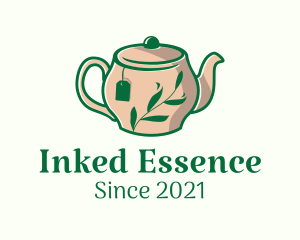 Herbal Tea Teapot logo design