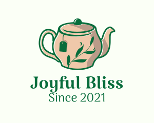 Herbal Tea Teapot logo design